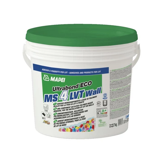 Mapei Ultrabond Eco MS 4 LVT  Wall ragasztó 7 kg