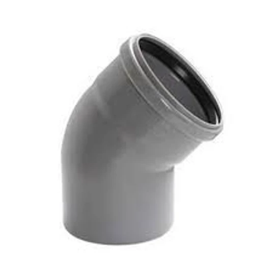 Pvc ív 110/45 szürke