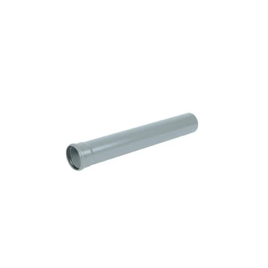 Pvc lefolyócső 50/1fm szürke