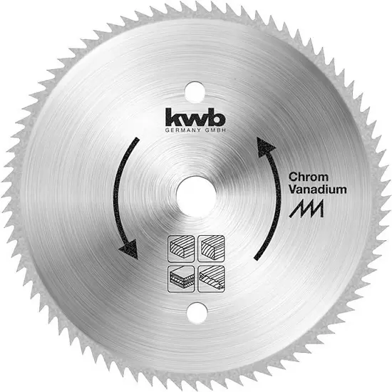 KWB Profi körfűrészlap 190x30x1,4mm fogak:100 CrV