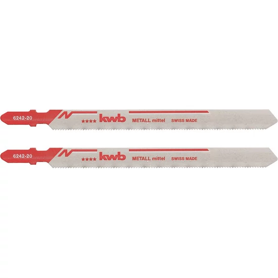 KWB Profi szúrófűrészlap 2db 132/105mm medium, tiszta egyenes vágás