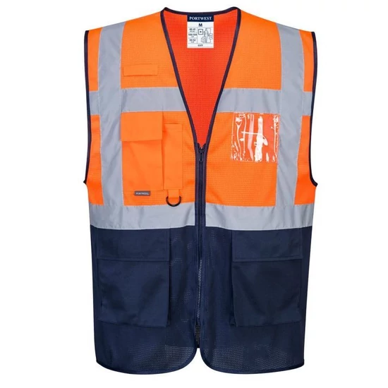 Portwest HI-VIS kéttónusú MeshAir Executive mellény C377 L