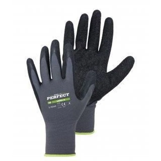 Stalco Perfect mártott poliészter kesztyű 10 LATEX H