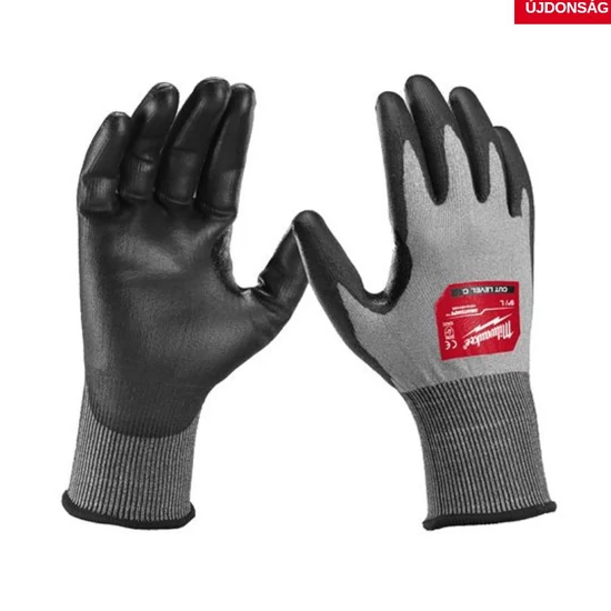 Milwaukee Hi-Dex Vágásbiztos védőkesztyű - 3/C - 10/XL- 1pár