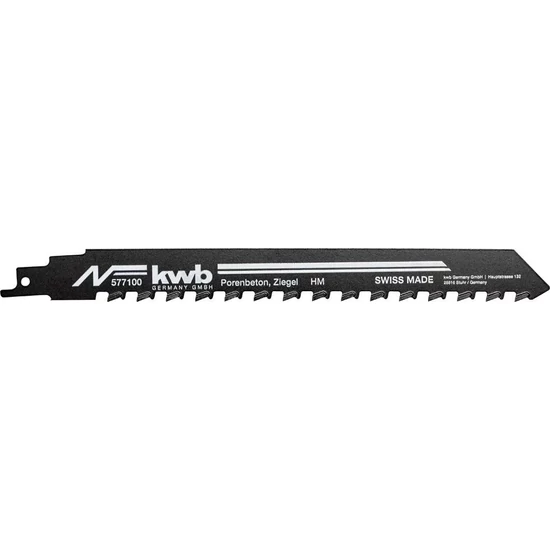 KWB Profi orrfűrészlap téglához, pórusbetonhoz 240/215mm durva vágáshoz 1db