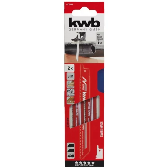 KWB Profi orrfűrészlap fémhez 153/130mm durva vágás 2db