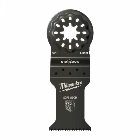 Milwaukee Multitool Starlock Merülő fűrészlap (Puhafához) 35x42mm