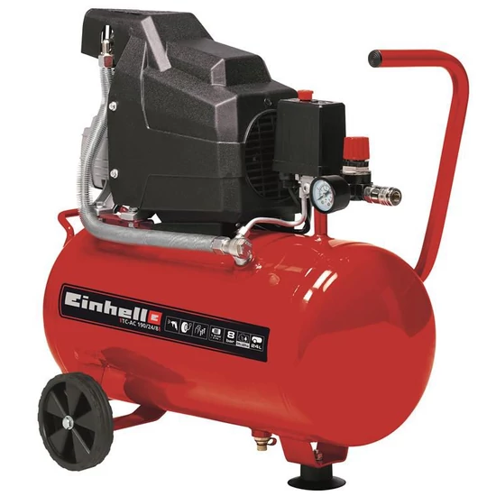 Einhell TC-AC 190/24/8 kompresszor 1.5KW 24L 8 BAR