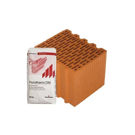 WB Porotherm 30 N+F Rapid tégla falazóhabarccsal 80 db/raklap