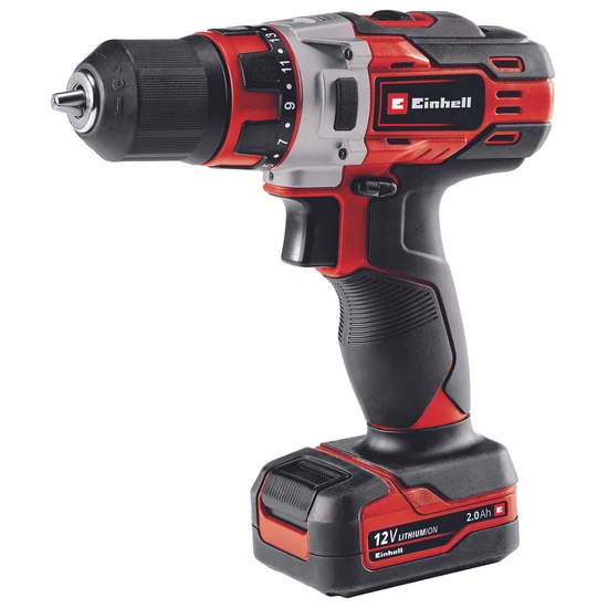 Einhell TE-CD 12/1 Li 1x2Ah akkus csavarozó akkuval és töltővel 30mm