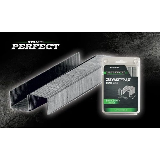 Stalco Perfect Tűzőgép kapocs 10mm 1000db/csomag
