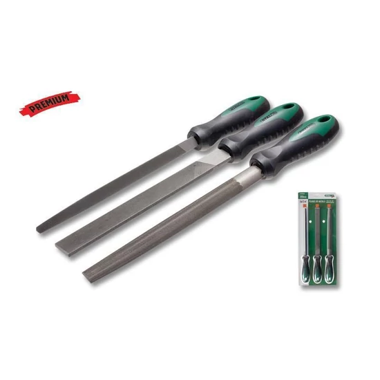 STALCO PREMIUM Fémreszelő 3 részes 200mm