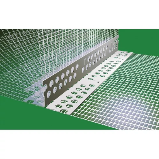 Tetszőleges szögre hajlítható tekercses hálós élvédő 10x10cm 25fm/tekercs