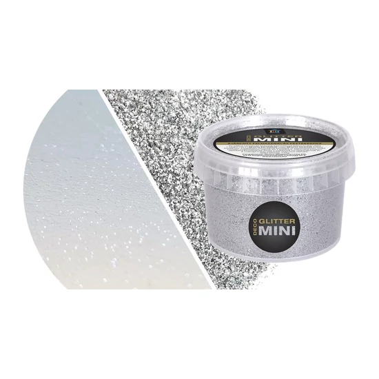Revco Deco glitter Mini silver csillám adalék falfestékhez 120g