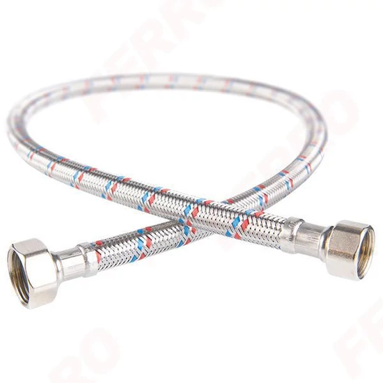Ferro flexibilis bekötőcső BB 1/2" x 3/8" 50cm