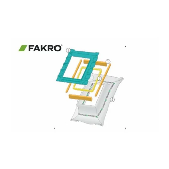 Fakro hőszigetelő beépítő szett XDK 94x140