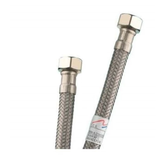 Flexibilis bekötőcső belső, belső menet 1/2"x1/2" 30cm