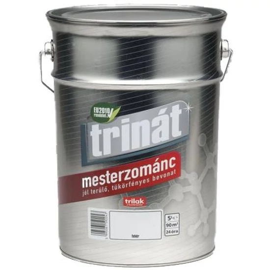 Trilak Trinát mester zománcfesték 100 fehér 5L