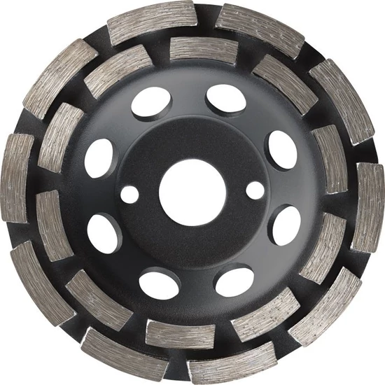 KWB Profi gyémánt szegmentált csiszolótányér 125x22,23x5,0 x 8,0 mm