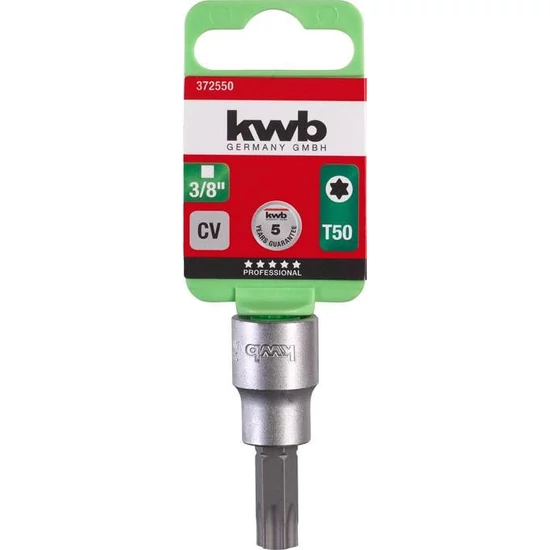 KWB Torx T50 bit-dugófej 3/8" CrV