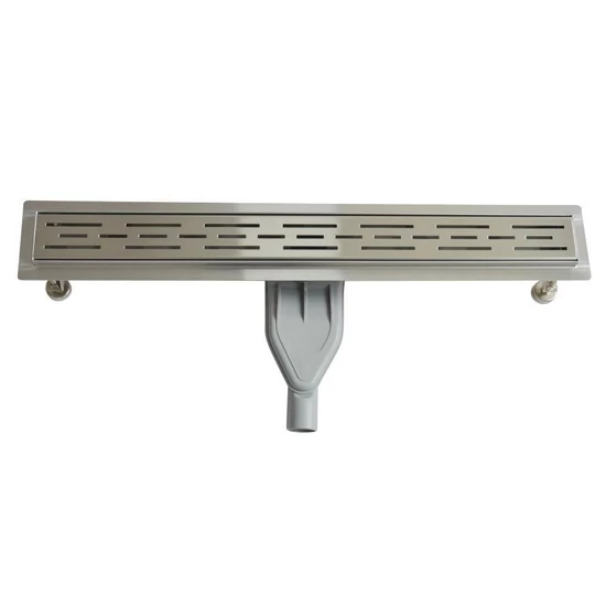 Wellis W-Drain linear 90cm prémium rozsdamentes acél zuhanyfolyóka szett, ráccsal