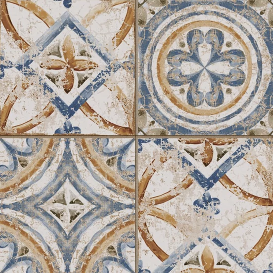 Zalakerámia Andaluzia matt dekor ZGD 32115 30×30×0,75 cm padlóburkoló dekor 1,53 m2