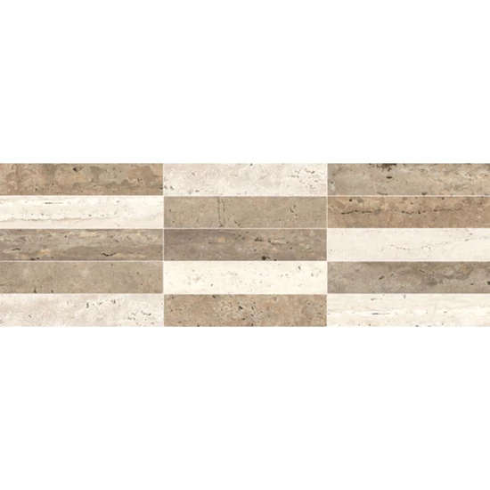 Zalakerámia TRAVER fényes dekor ZBD 62065 20×60×0,9 cm 1,32 m2/doboz
