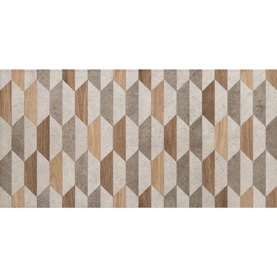 Domino Dover Grafit Geo decor falicsempe 308X608x8,5mm
