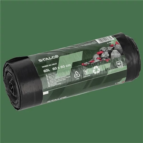 Stalco Sitteszsák 60x80cm 60L 10db/csomag