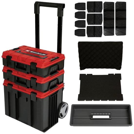 Einhell E-Case Tower gurulós szerszámtároló