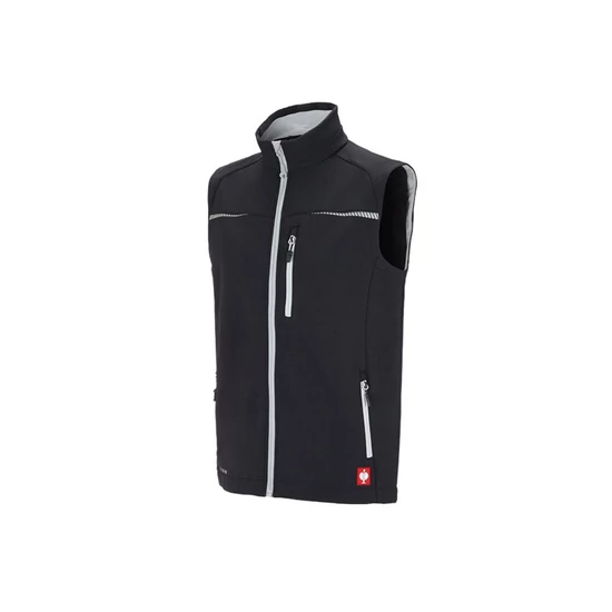 Engelbert Strauss Softshell motion 2020 mellény fekete/platina 2XL