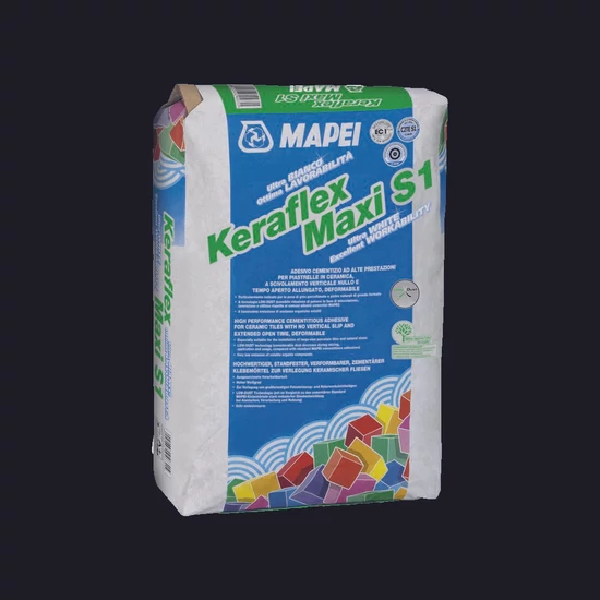 Mapei Keraflex Maxi S1 csemperagasztó fehér 23kg
