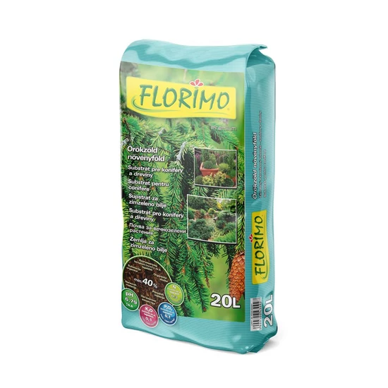 FLORIMO örökzöld növényföld 20L