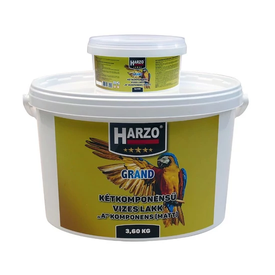 HARZO kétkomponensű vizes lakk matt 0,5kg