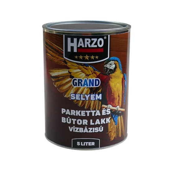 HARZO parkettalakk vízesbázisú selyemfény 2,5L