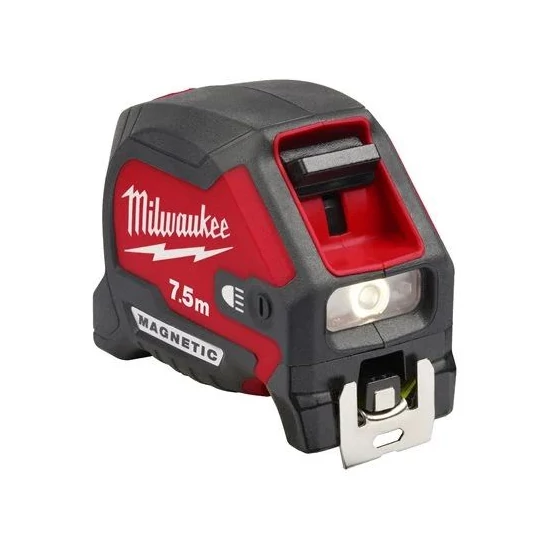 Milwaukee mágneses mérőszalag led lámpával 7.5m