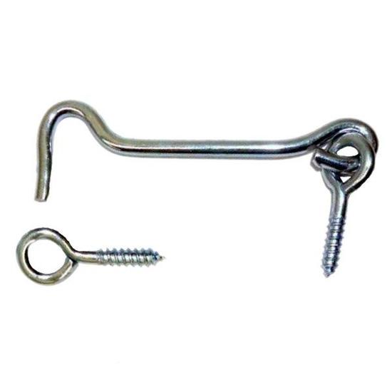 Ajtókapocs horganyzott 15cm német