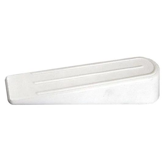 Ajtókitámasztó műanyak ék 10cm fehér 2db/csomag