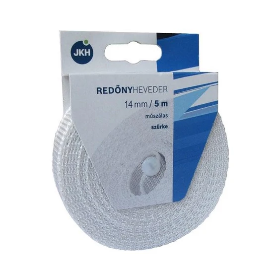 Redőnyheveder műszál 14mm szürke 5fm