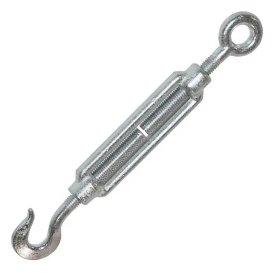 Huzalfeszítő M8 / 80mm (kampó-szem)