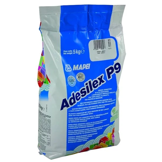 Mapei Adesilex P9 flexibilis csemperagasztó szürke 5kg