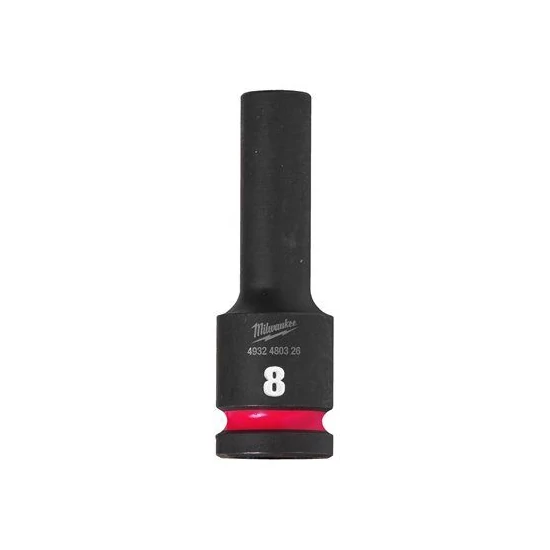 Milwaukee gépi dugókulcs, hosszú 1/2"-8mm - 1db