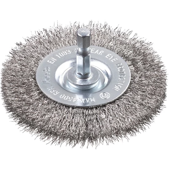 KWB Profi hexagon befogású drót kerékkefe normál vastag durva 0,3x75x6mm