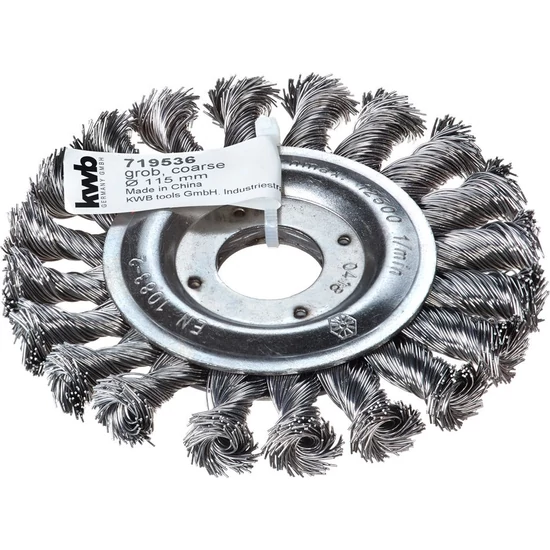 KWB Profi kerékkefe sarokcsiszolóhoz 0,5x115mm 20 csomó