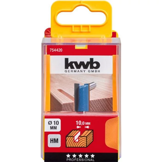 KWB Profi TCT horonymaró felsőmaró kés 8x10mm