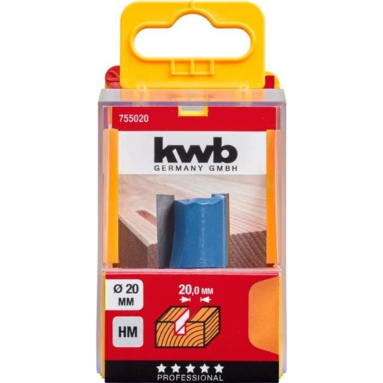 KWB Profi TCT horonymaró felsőmaró kés 8x20mm