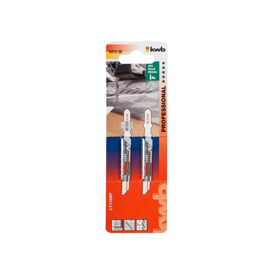 KWB Profi szúrófűrészlap 2db 77/50mm médium egyenes vágás