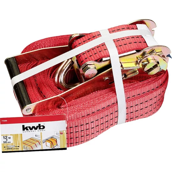 KWB Profi poliészter kampós spanifer racsnis 50x12000mm