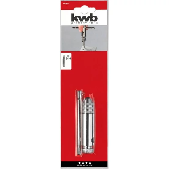 KWB Profi racsnis menetfúró hajtókar irányváltóval M3-10x85mm