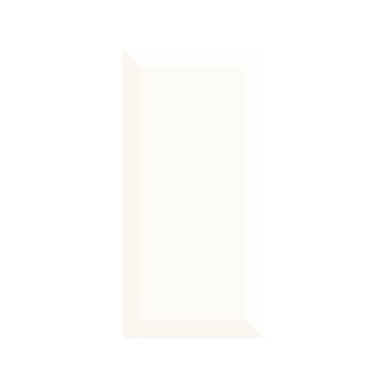 Paradyz Tamoe bianco kafel 9,8X19,8 falicsempe